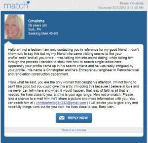Read more about the article This Online Dating Scam is Targeting Singles Over 50 On Match.com And Other Dating Sites